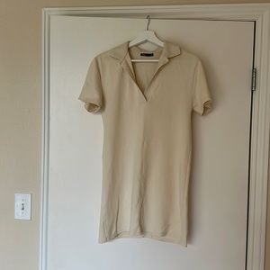 Beige zara dress